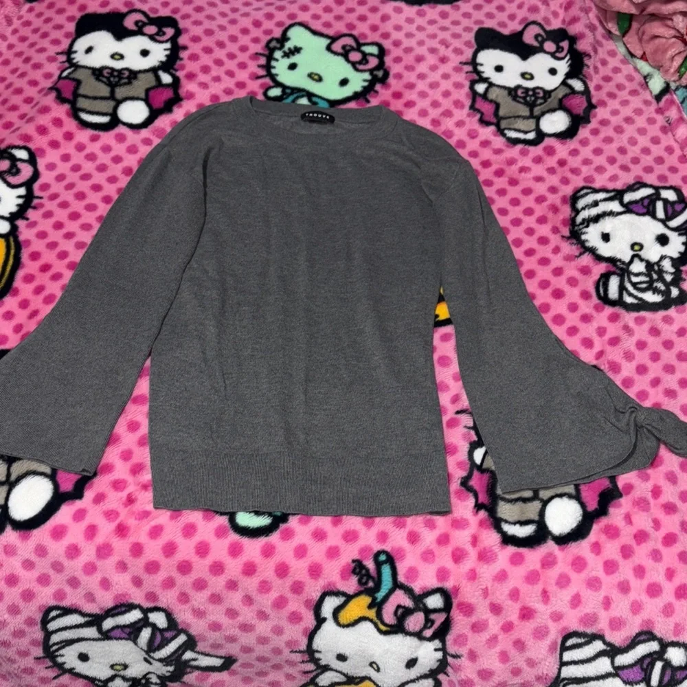 Trouve Gray Women's Sweater